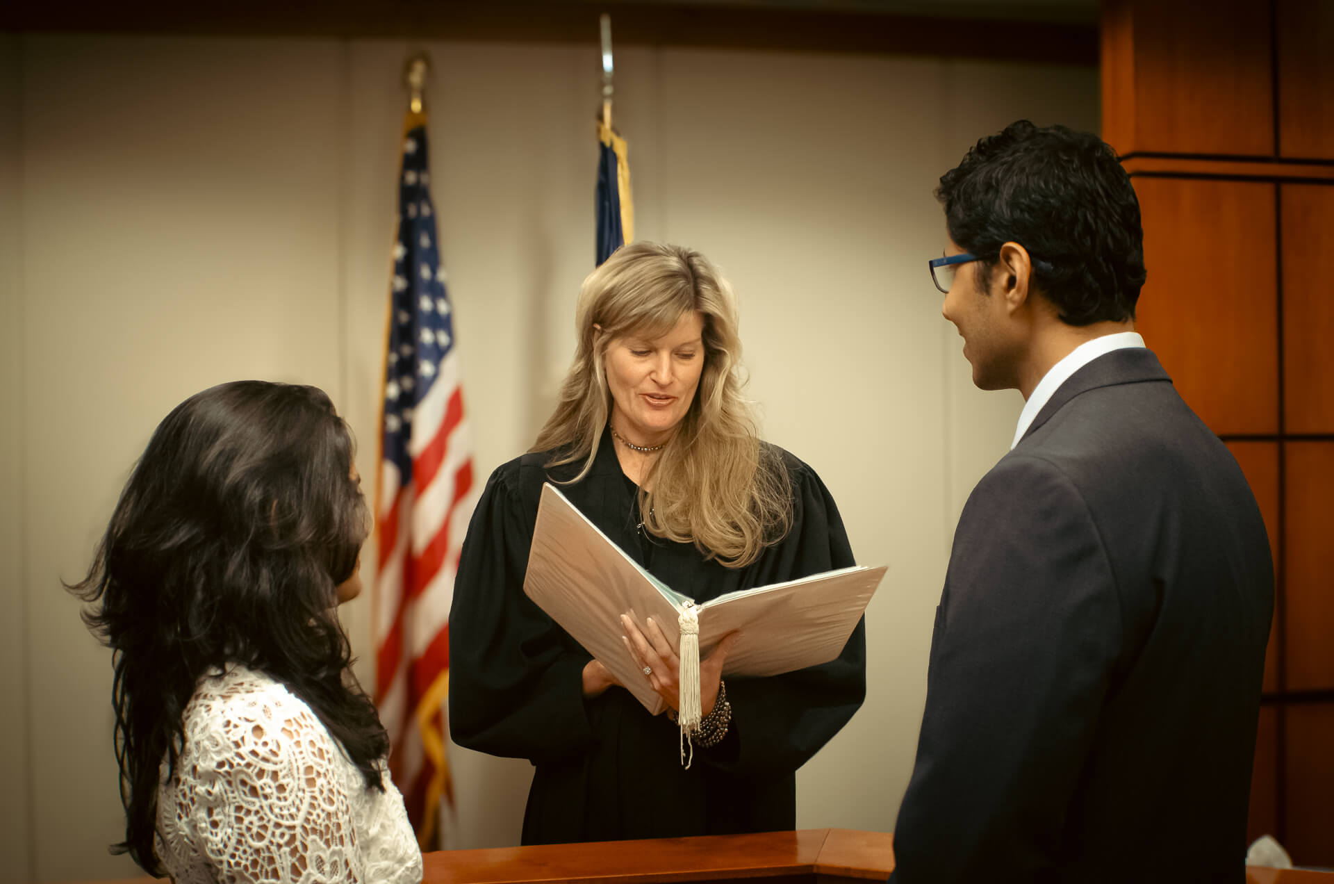 Courtroom Wedding, Rochester Hills, MI