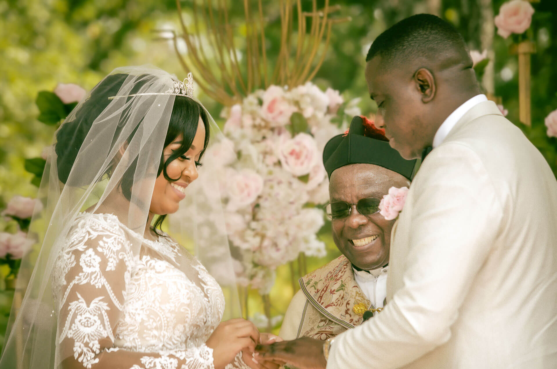 African-American wedding, Texas