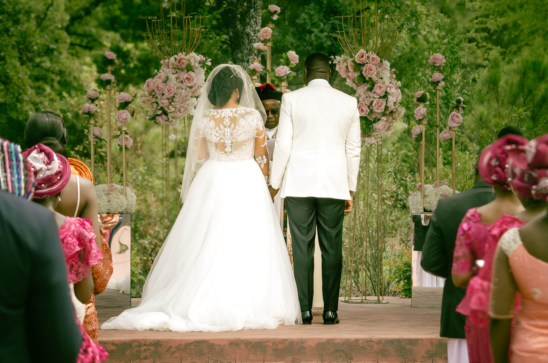 African-American wedding, Texas